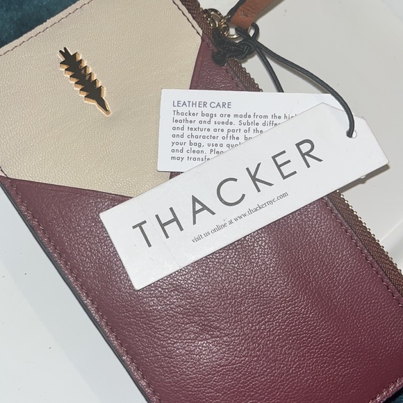 Thacker Ava Wallet Fall Tan & Brown Shades - Picture 2 of 7